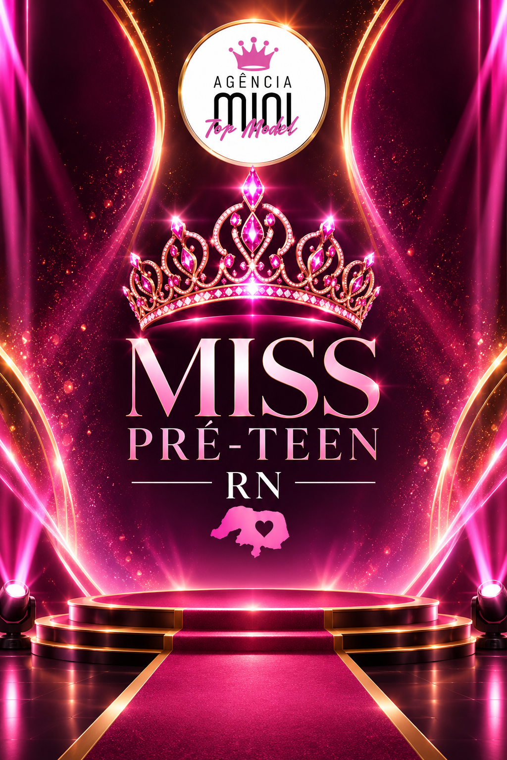 MISS PRÉ-TEEN RIO GRANDE DO NORTE - ETAPA DIGITAL